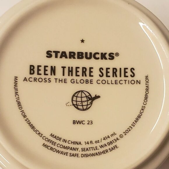 Starbucks Mexico Been There Series Collectible Ceramic Mug Tulum 14Oz Retail Box - Picture 9 of 9